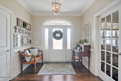 Welcome to an exceptional custom-built residence in the heart of on Compass Pointe Golf Course in North Carolina - for sale on GolfHomes.com, golf home, golf lot