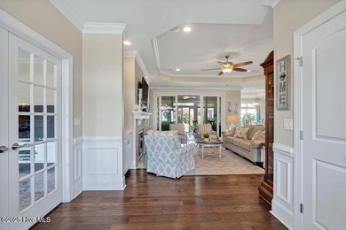 Welcome to an exceptional custom-built residence in the heart of on Compass Pointe Golf Course in North Carolina - for sale on GolfHomes.com, golf home, golf lot