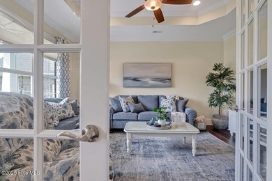 Welcome to an exceptional custom-built residence in the heart of on Compass Pointe Golf Course in North Carolina - for sale on GolfHomes.com, golf home, golf lot