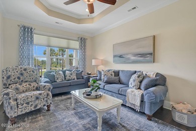 Welcome to an exceptional custom-built residence in the heart of on Compass Pointe Golf Course in North Carolina - for sale on GolfHomes.com, golf home, golf lot