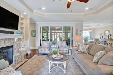 Welcome to an exceptional custom-built residence in the heart of on Compass Pointe Golf Course in North Carolina - for sale on GolfHomes.com, golf home, golf lot