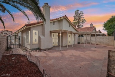 Beautiful single-story home on a desirable golf course community on Desert Rose Golf Course in Nevada - for sale on GolfHomes.com, golf home, golf lot