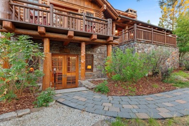 Beautiful custom log home located in the prestigious Bitterroot on Stock Farm Club in Montana - for sale on GolfHomes.com, golf home, golf lot