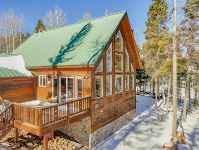 Take in big ski mountain views at 14 Sierra Blanca Cir. This on Angel Fire Resort Country Club in New Mexico - for sale on GolfHomes.com, golf home, golf lot