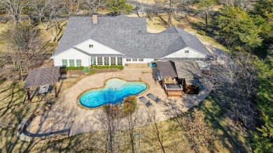 This stunning 4-bedroom, 3.5-bath home with guest suite and on Lake Kiowa Golf Course in Texas - for sale on GolfHomes.com, golf home, golf lot