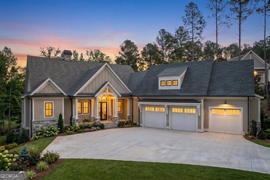 Welcome to 1051 Oliver Creek, a stunning new construction by on Reynolds Lake Oconee - The Oconee in Georgia - for sale on GolfHomes.com, golf home, golf lot