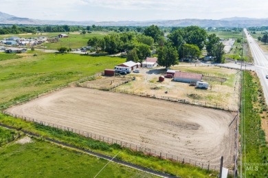 This home is sitting on nearly 6 acres of prime land right off on Gem County Golf Course in Idaho - for sale on GolfHomes.com, golf home, golf lot