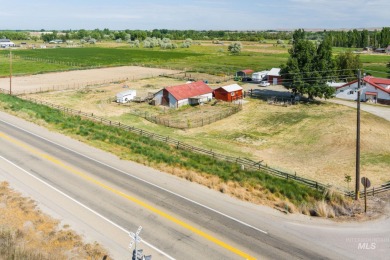 This home is sitting on nearly 6 acres of prime land right off on Gem County Golf Course in Idaho - for sale on GolfHomes.com, golf home, golf lot