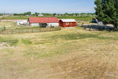 This home is sitting on nearly 6 acres of prime land right off on Gem County Golf Course in Idaho - for sale on GolfHomes.com, golf home, golf lot