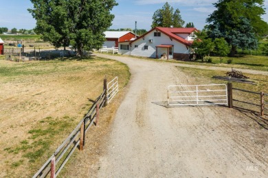 This home is sitting on nearly 6 acres of prime land right off on Gem County Golf Course in Idaho - for sale on GolfHomes.com, golf home, golf lot