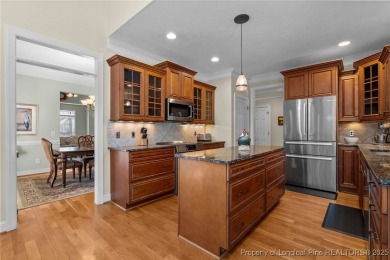 GORGEOUS, GOLF FRONT LIVING IN PINEWILD! Perfectly positioned on on Pinewild Country Club of Pinehurst in North Carolina - for sale on GolfHomes.com, golf home, golf lot
