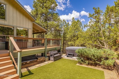 This one-of-a-kind custom home in Flagstaff's Continental on Continental Country Club in Arizona - for sale on GolfHomes.com, golf home, golf lot