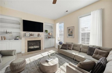 Welcome to this beautiful 3-bedroom, end unit townhome, located on Riverfront Golf Club in Virginia - for sale on GolfHomes.com, golf home, golf lot