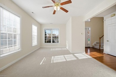 Welcome to this beautiful 3-bedroom, end unit townhome, located on Riverfront Golf Club in Virginia - for sale on GolfHomes.com, golf home, golf lot