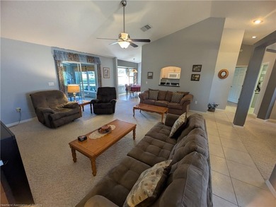 Beautiful, impressively spacious & FURNISHED golf course home! on Sun n Lake Golf and Country Club in Florida - for sale on GolfHomes.com, golf home, golf lot