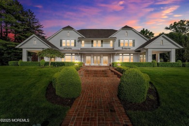 Timeless Colonial Elegance with Modern Comforts in Milwin Farm on Hollywood Golf Club in New Jersey - for sale on GolfHomes.com, golf home, golf lot