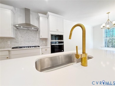 This home is MOVE-IN READY! The Cypress features 5 bedrooms, 4 on Brickshire Golf Club in Virginia - for sale on GolfHomes.com, golf home, golf lot