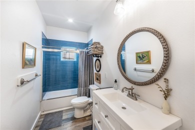 This stunning turnkey beach house is your ideal sunset retreat! on Palmilla Beach Golf Club in Texas - for sale on GolfHomes.com, golf home, golf lot