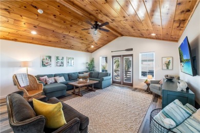 This stunning turnkey beach house is your ideal sunset retreat! on Palmilla Beach Golf Club in Texas - for sale on GolfHomes.com, golf home, golf lot