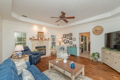 Walk into the large welcoming foyer and immediately feel on The Golf Club At Cedar Creek in South Carolina - for sale on GolfHomes.com, golf home, golf lot