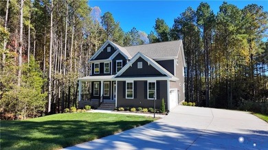 This home is MOVE-IN READY! The Cypress features 5 bedrooms, 4 on Brickshire Golf Club in Virginia - for sale on GolfHomes.com, golf home, golf lot