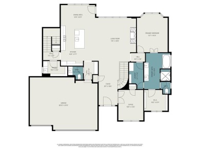Welcome to the Haley 1.5 story plan by New Mark Homes!  Primary on Staley Farms Golf Club in Missouri - for sale on GolfHomes.com, golf home, golf lot