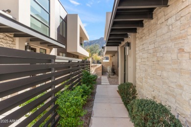 This stunning townhouse in the exclusive, guard-gated Mountain on Mountain Shadows Executive Golf Course in Arizona - for sale on GolfHomes.com, golf home, golf lot