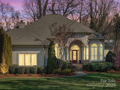 TRIFECTA ALERT!  This Mediterranean beauty has the best of 3 on Trump National Golf Club Charlotte in North Carolina - for sale on GolfHomes.com, golf home, golf lot