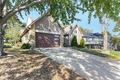 Enjoy lake living (view of lake from front) and golf course on Lakewood Oaks Golf Club, Ltd. in Missouri - for sale on GolfHomes.com, golf home, golf lot