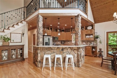 Come home to this mountain retreat located in the sought-after on The Highlands Course at Lake Arrowhead in Georgia - for sale on GolfHomes.com, golf home, golf lot