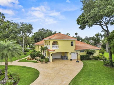 AWARD WINNING LANDSCAPING! Step into elevated Florida living on Halifax Plantation Golf Club in Florida - for sale on GolfHomes.com, golf home, golf lot