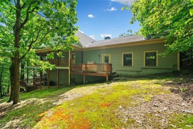 Come home to this mountain retreat located in the sought-after on The Highlands Course at Lake Arrowhead in Georgia - for sale on GolfHomes.com, golf home, golf lot