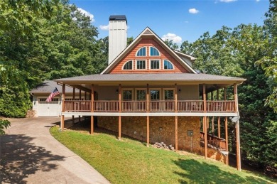 Come home to this mountain retreat located in the sought-after on The Highlands Course at Lake Arrowhead in Georgia - for sale on GolfHomes.com, golf home, golf lot