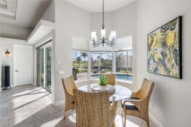 Set amidst private preserve and golf views, this better-than-new on Royal Tee Country Club in Florida - for sale on GolfHomes.com, golf home, golf lot