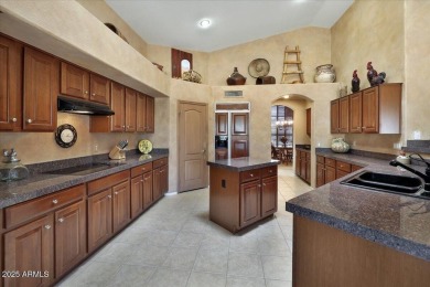 This lovely home on a golf course lot offers the perfect blend on Arizona Traditions Golf Club in Arizona - for sale on GolfHomes.com, golf home, golf lot