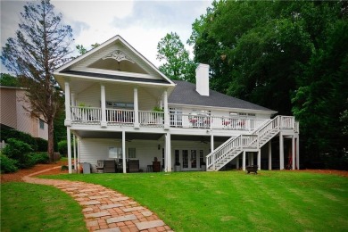 Lakefront Luxury Living! This immaculate open-concept ranch on Fairfield Plantation Golf and Country Club in Georgia - for sale on GolfHomes.com, golf home, golf lot