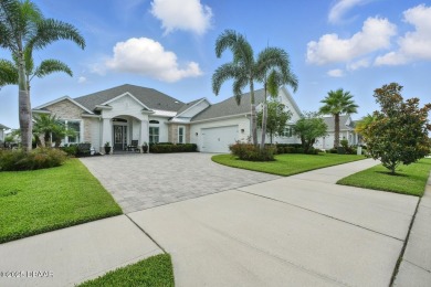 Prepare to be captivated by this luxurious lakefront masterpiece on Venetian Bay Golf Course in Florida - for sale on GolfHomes.com, golf home, golf lot