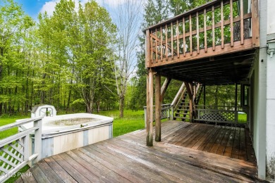 With some TLC, this home could shine again--but the best part? on The Hideout Golf in Pennsylvania - for sale on GolfHomes.com, golf home, golf lot