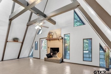 This charming A-frame home is perfectly priced for first time on Hide-A-Way Lake Golf Course in Texas - for sale on GolfHomes.com, golf home, golf lot