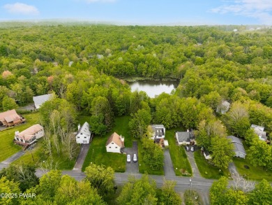 With some TLC, this home could shine again--but the best part? on The Hideout Golf in Pennsylvania - for sale on GolfHomes.com, golf home, golf lot