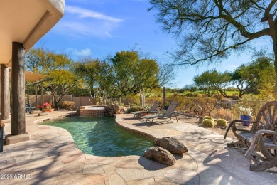 This delightful home offers breathtaking views of the golf on The Boulders Resort Golf Club in Arizona - for sale on GolfHomes.com, golf home, golf lot