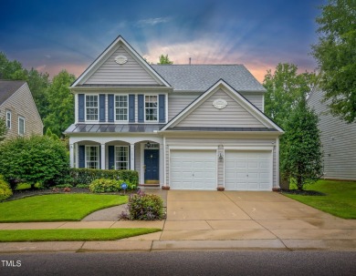 Beautiful home in Wakefield backing up to the executive golf on TPC at Wakefield Plantation in North Carolina - for sale on GolfHomes.com, golf home, golf lot