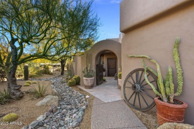 This delightful home offers breathtaking views of the golf on The Boulders Resort Golf Club in Arizona - for sale on GolfHomes.com, golf home, golf lot