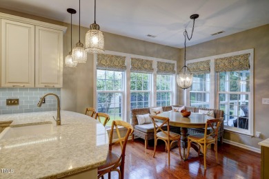 Beautiful home in Wakefield backing up to the executive golf on TPC at Wakefield Plantation in North Carolina - for sale on GolfHomes.com, golf home, golf lot
