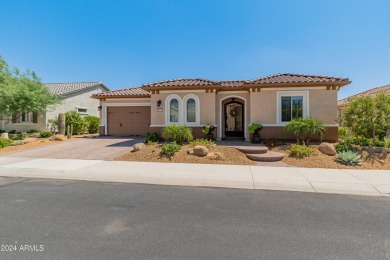 Experience elevated living in this FULLY FURNISHED extended on Copper Canyon Golf Club in Arizona - for sale on GolfHomes.com, golf home, golf lot