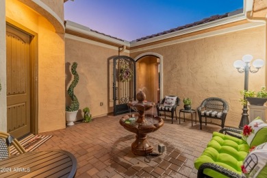 Experience elevated living in this FULLY FURNISHED extended on Copper Canyon Golf Club in Arizona - for sale on GolfHomes.com, golf home, golf lot