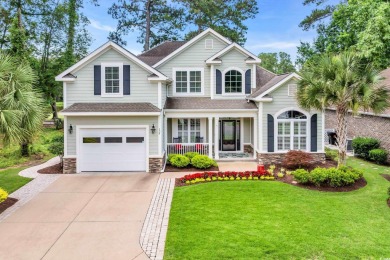 Overlooking the 3rd green of the Jack Nicklaus-designed Pawleys on Pawleys Plantation Golf and Country Club in South Carolina - for sale on GolfHomes.com, golf home, golf lot