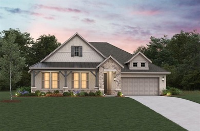 Welcome home to the Stockdale--a beautifully designed Beazer on Heath Golf and Yacht Club in Texas - for sale on GolfHomes.com, golf home, golf lot