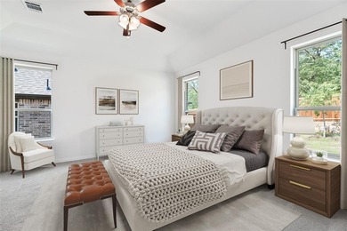 Welcome home to the Stockdale--a beautifully designed Beazer on Heath Golf and Yacht Club in Texas - for sale on GolfHomes.com, golf home, golf lot