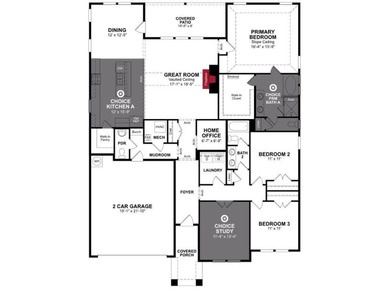 Welcome home to the Stockdale--a beautifully designed Beazer on Heath Golf and Yacht Club in Texas - for sale on GolfHomes.com, golf home, golf lot